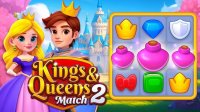 Kings and Queens Match 2 - Puzzle Adventure Game