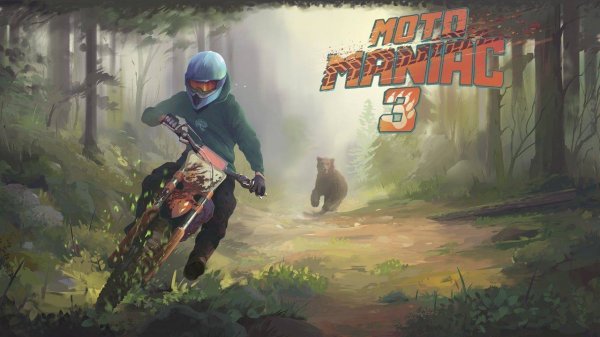 Moto Maniac 3: Forest Trial Bike Game - Arcade Game