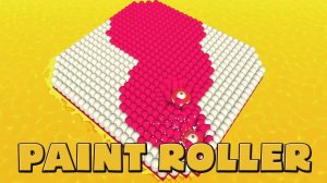 Paint Roller: Tethered Painting Puzzle Game