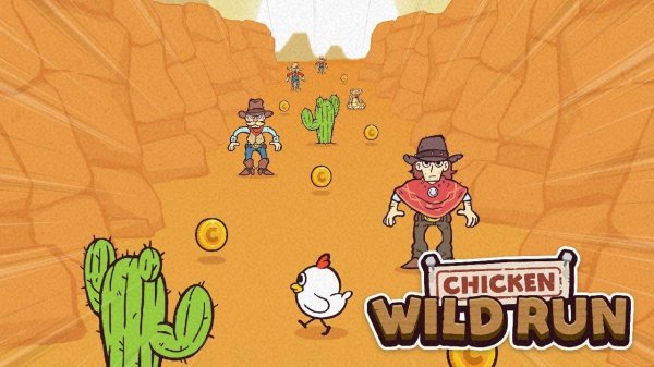 Chicken Wild Run: Tap Adventure Arcade Game