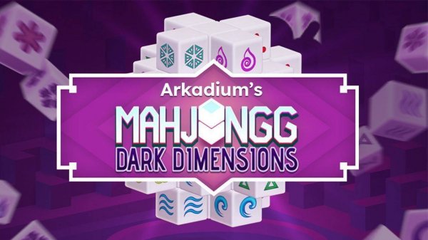 Mahjongg Dark Dimensions Triple Time Puzzle Game - Arcade Game