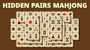 Hidden Pairs Mahjong Solitaire Puzzle Game