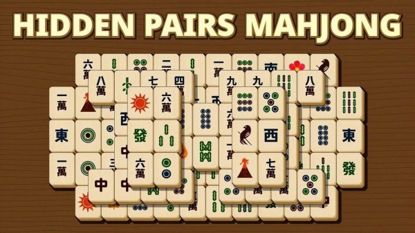 Hidden Pairs Mahjong Solitaire Puzzle Game