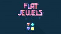 Flat Jewels Match 3 Puzzle Game