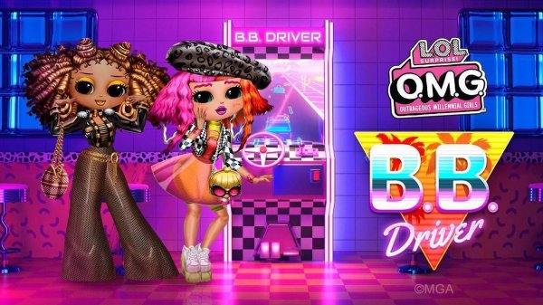 L.O.L. Surprise! O.M.G. B.B. Driver Game - Arcade Game