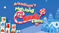 Mahjongg Candy Cane: Holiday Match Puzzle Game