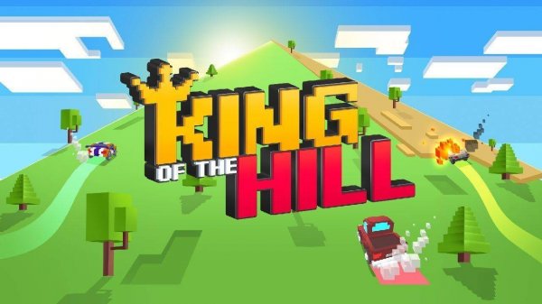 King Of The Hill - Pixel Racing Arcade Game