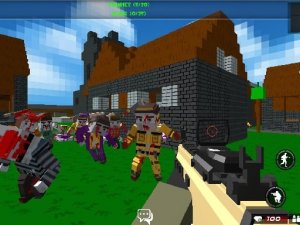 Blocky Arena Multiplayer Challenge