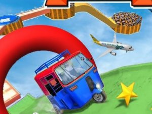 Tuk Tuk Stunt Racing Game