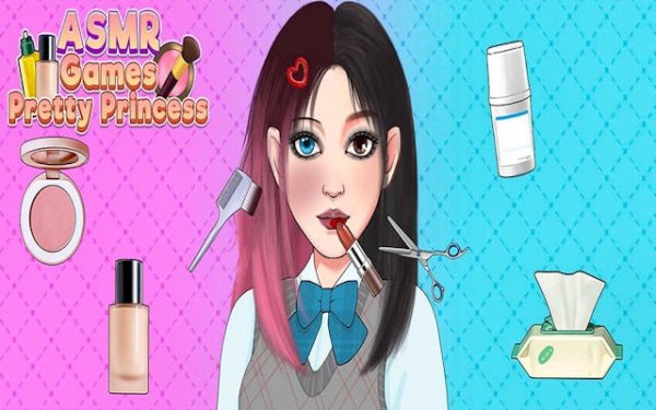 ASMR Pretty Princess Makeover Online Makeup Game