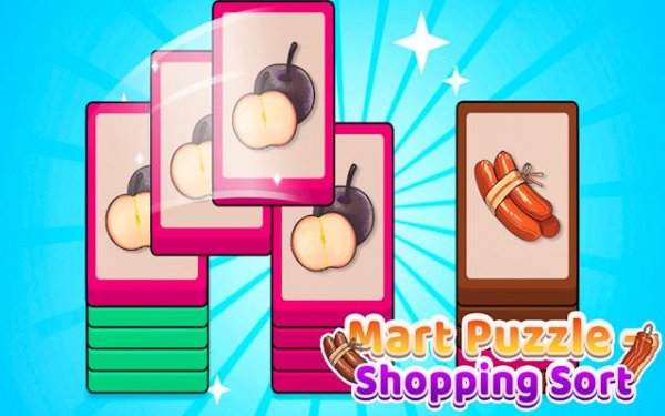 Mart Puzzle Shopping Sort - Supermarket Manager Puzzle Game