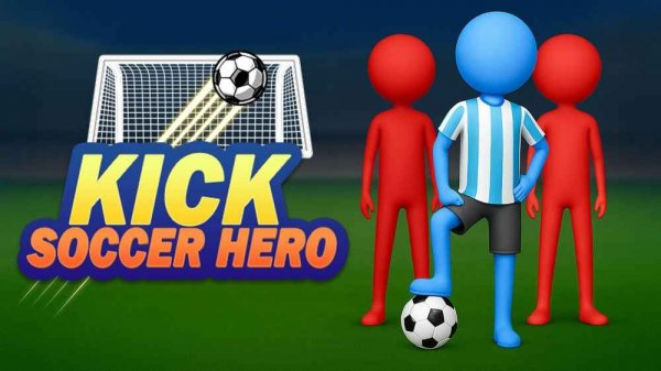 Kick Soccer Hero Online Arcade Game