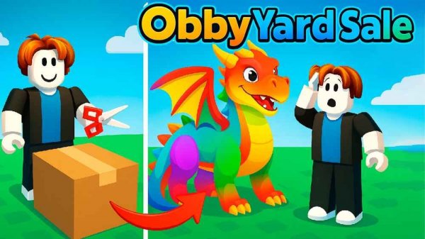 Obby Yard Sale Online Trading Game