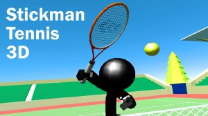 Stickman Tennis 3D Online Arcade Game